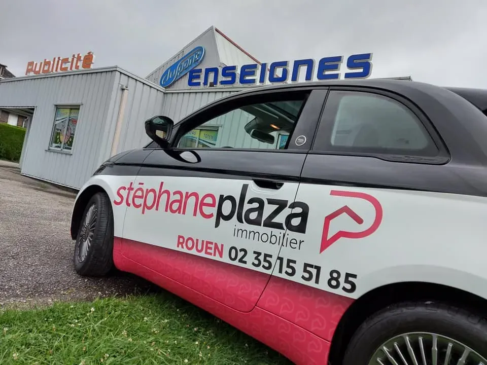 enseigne-dupont-publicite-marquage-vehicule